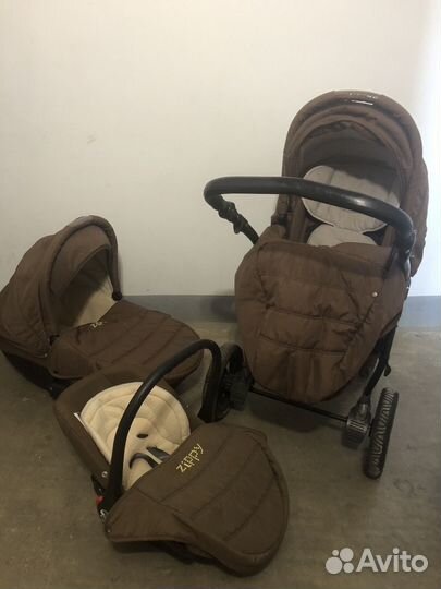 Коляска 3 в 1 tutis zippy sport