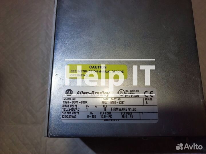 Сервопривод Allen Bradley 1398-DDM-019X