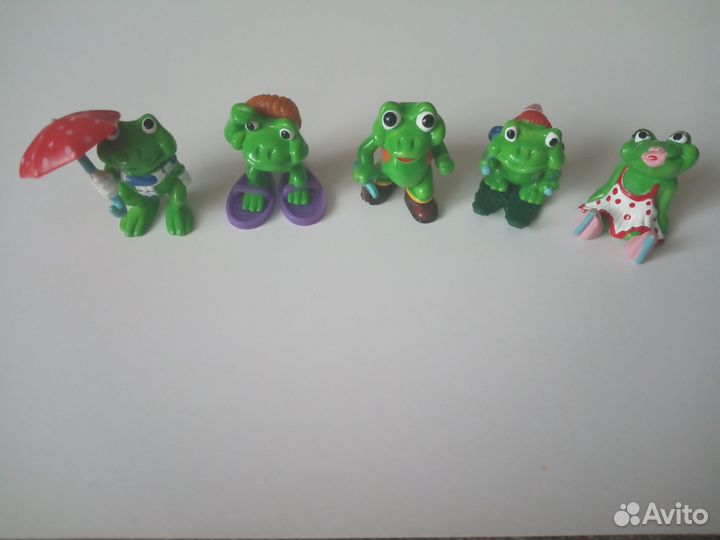 Игрушки из киндер сюрприза 90-х