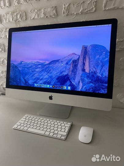 Apple iMac Late 2012, 27+клавиатура, мышь