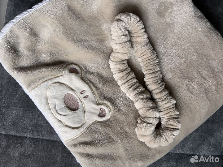 Детский пледик конверт на выписку