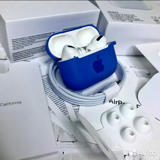 Airpods pro с шумоподавлением premium гарантия