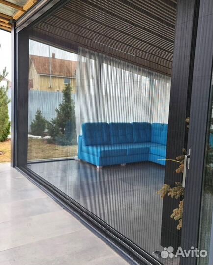 Москитные сетки плиссе