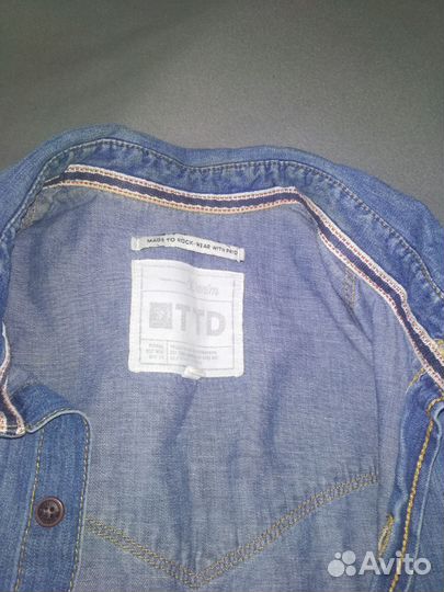 Джинсовая рубашка