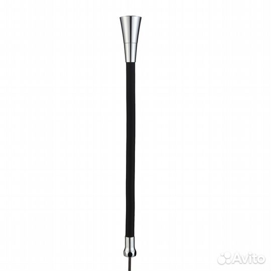 Гибкий излив Splenka S480.01.06, хром/черный