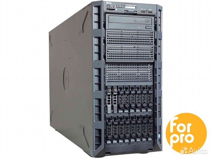 Сервер dell T630 16SFF 2xE5-2667v4 512GB, H730