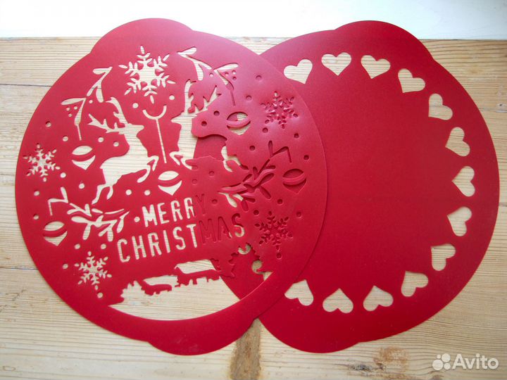 Tchibo Трафареты для выпечки, новые