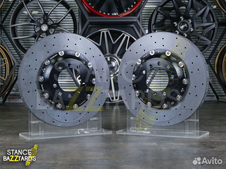 Диски тормозные карбон-керамические Brabus SV12 1