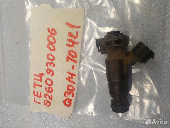 Форсунка инжекторная электрическая Hyundai Getz 2