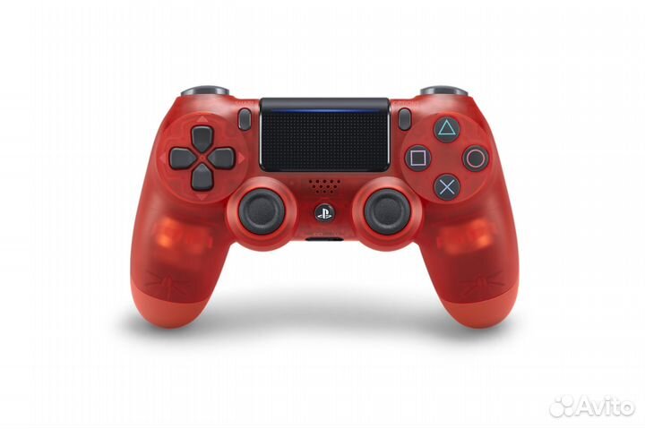 PS4 контроллер DualShock 4 V2 Red Crystal, новый