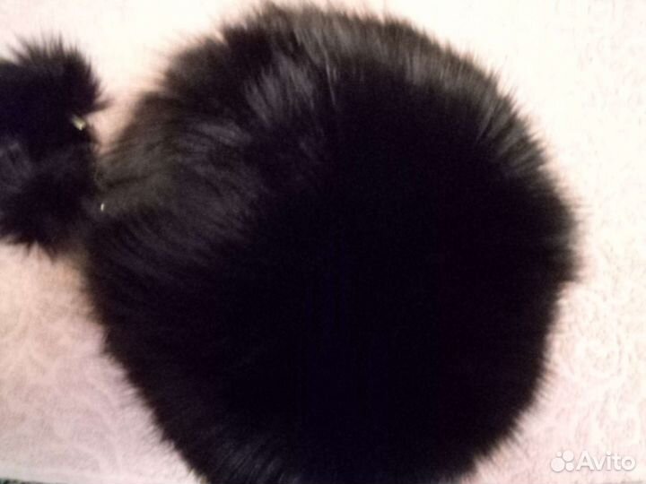 Шапка женская из песца