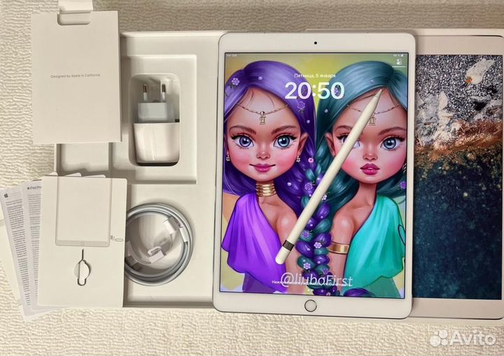 iPad pro 10.5 Gb 512 LTE + Procreate