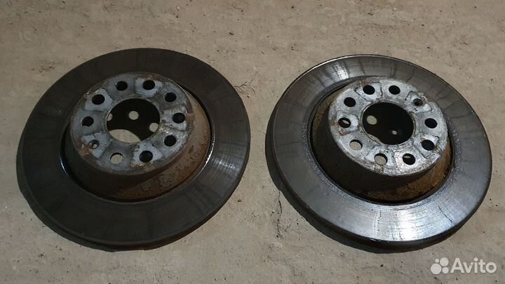 Передние и задние тормозные диски VAG, оригинал