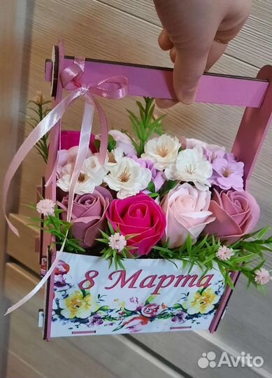 Мыльные букеты