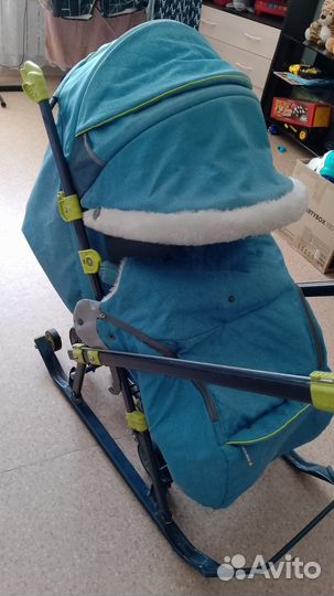 Санки коляска nika