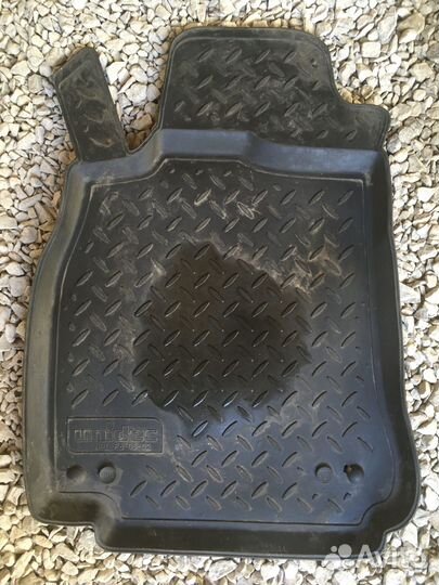 Автомобильные резиновые коврики Audi A4 2007-2015г