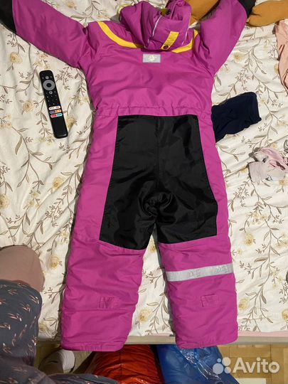 Зимний комбинезон для девочки 104
