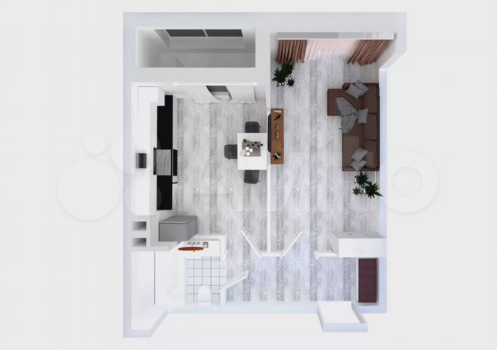 1-к. квартира, 39,4 м², 10/15 эт.
