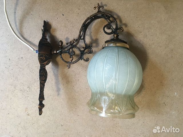 Старый светильник СССР