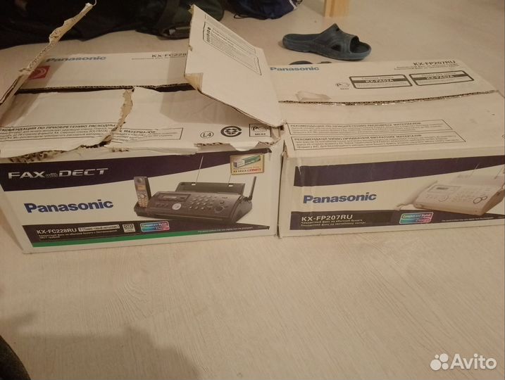 Компактный факс Panasonic