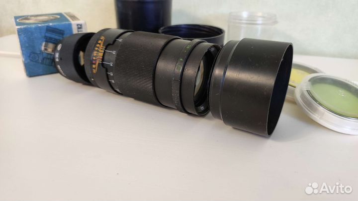 Объектив Юпитер 37а и Телеконвектор ТК2