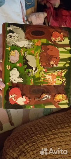 Развивающие деревянные игрушки