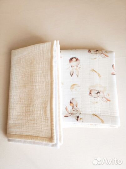 Муслиновый комплект для малышей с 0 до 3-х лет