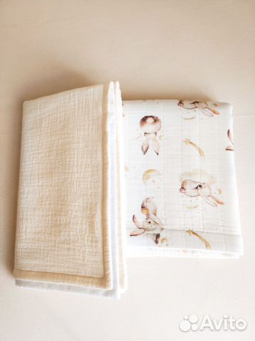 Муслиновый комплект для малышей с 0 до 3-х лет