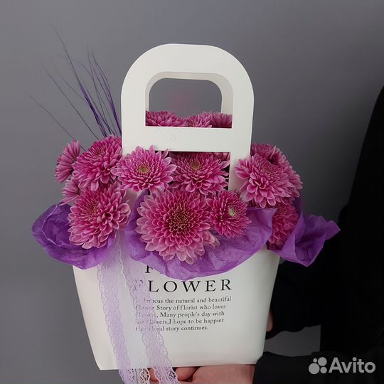 Букет цветов Хризантема Доставка букетов