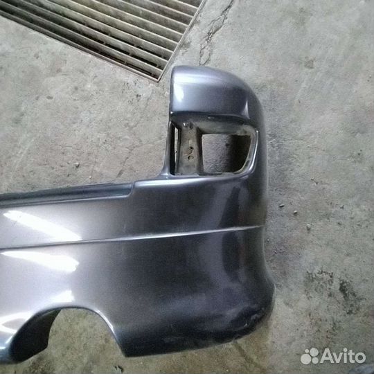 Бампер задний с губой TLC Prado 120