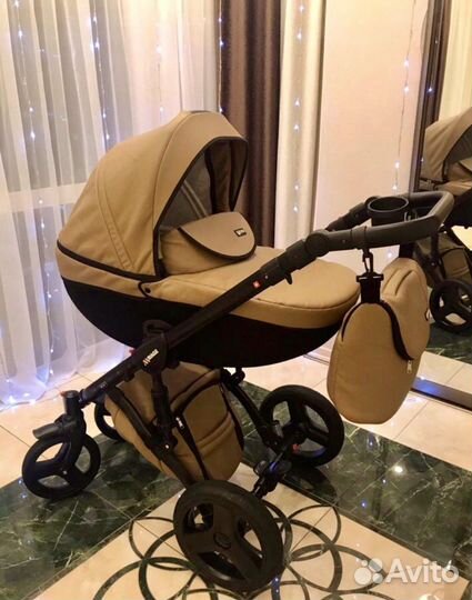 Коляска 3 в 1 Verdi Mirage Карамель