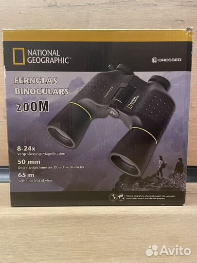 Бинокль Black National geographic