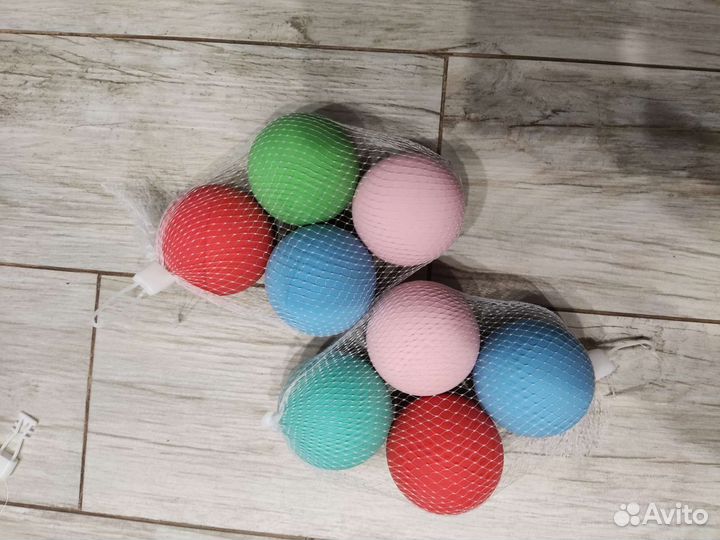 Кинезиологические мячи скакуны, набор 4 шт