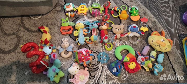 Детский развивающийся коврик