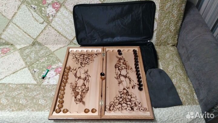 Нарды ручной работы, резные. На заказ