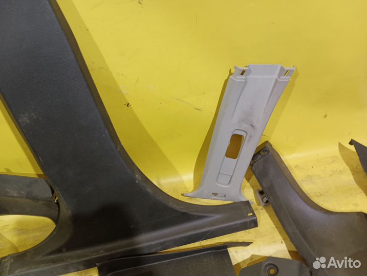 Обшивка накладка салона ford fiesta (2008)