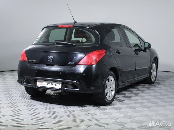 Peugeot 308 1.6 AT, 2011, 210 000 км