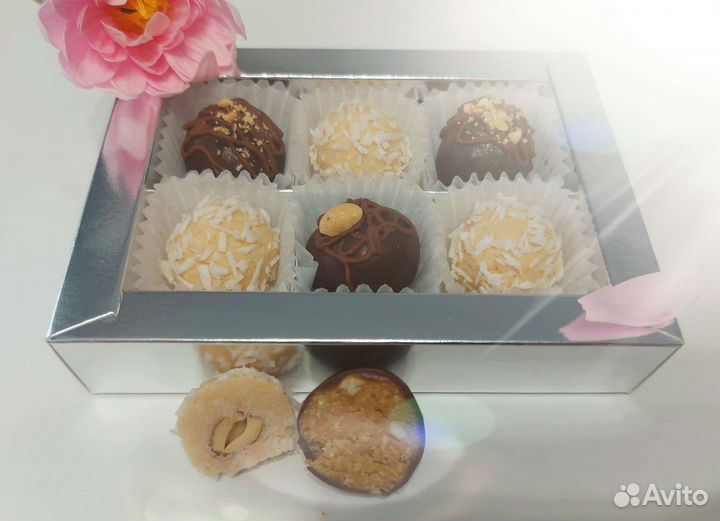 Подарочные наборы конфет без сахара(ручная работа)