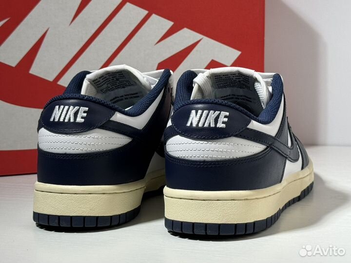 Кроссовки Nike Dunk Low Vintage Navy