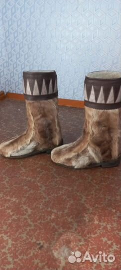 Унты из камуса 40 размер торг