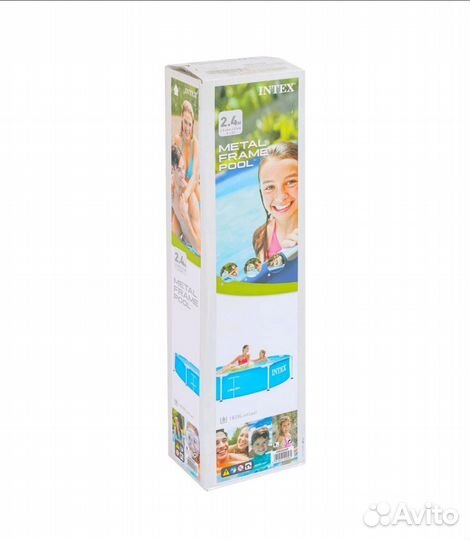 Новый каркасный бассейн Intex 1828л