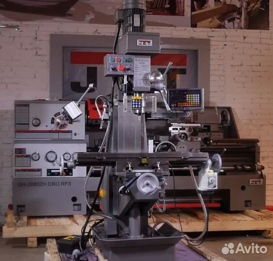 Универсальный фрезерный станок JMD-939GV DRO