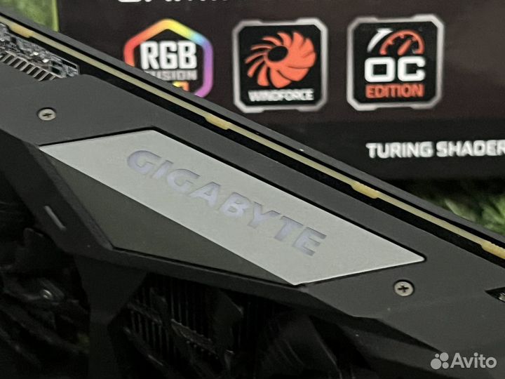 Игровая видеокарта GTX 1660 Super 3 кулера