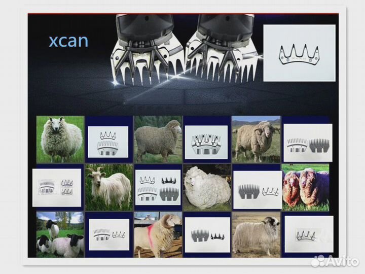 Ножи лезвия для машинки для Стрижки Овец Новые