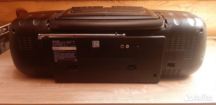 Магнитола двухкассетная, Шарп