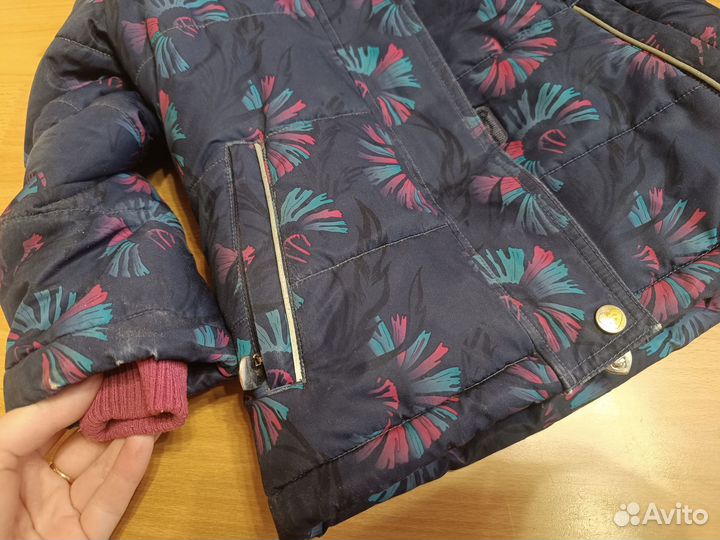 Зимний комплект для девочки 98 gusti