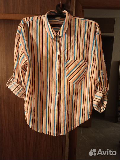 Блузка рубашка женская 46 48