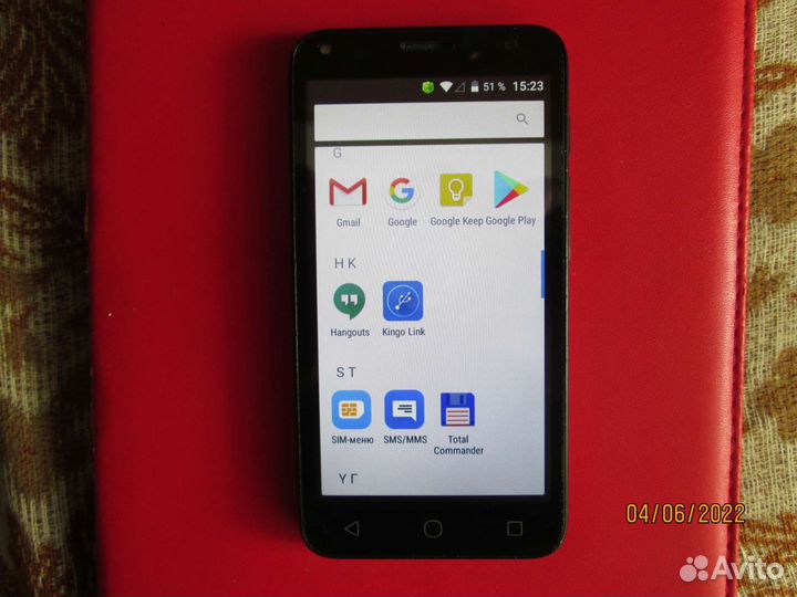 Alcatel Pixi4(5) -5010D,2 сим, 6 андройд