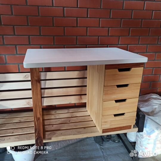 Столы,скамейки, обувницы,часы