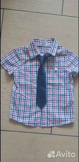 Рубашка H&M и галстук для мальчика